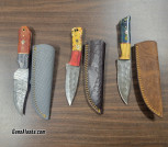 Custom Damascus steel knives 